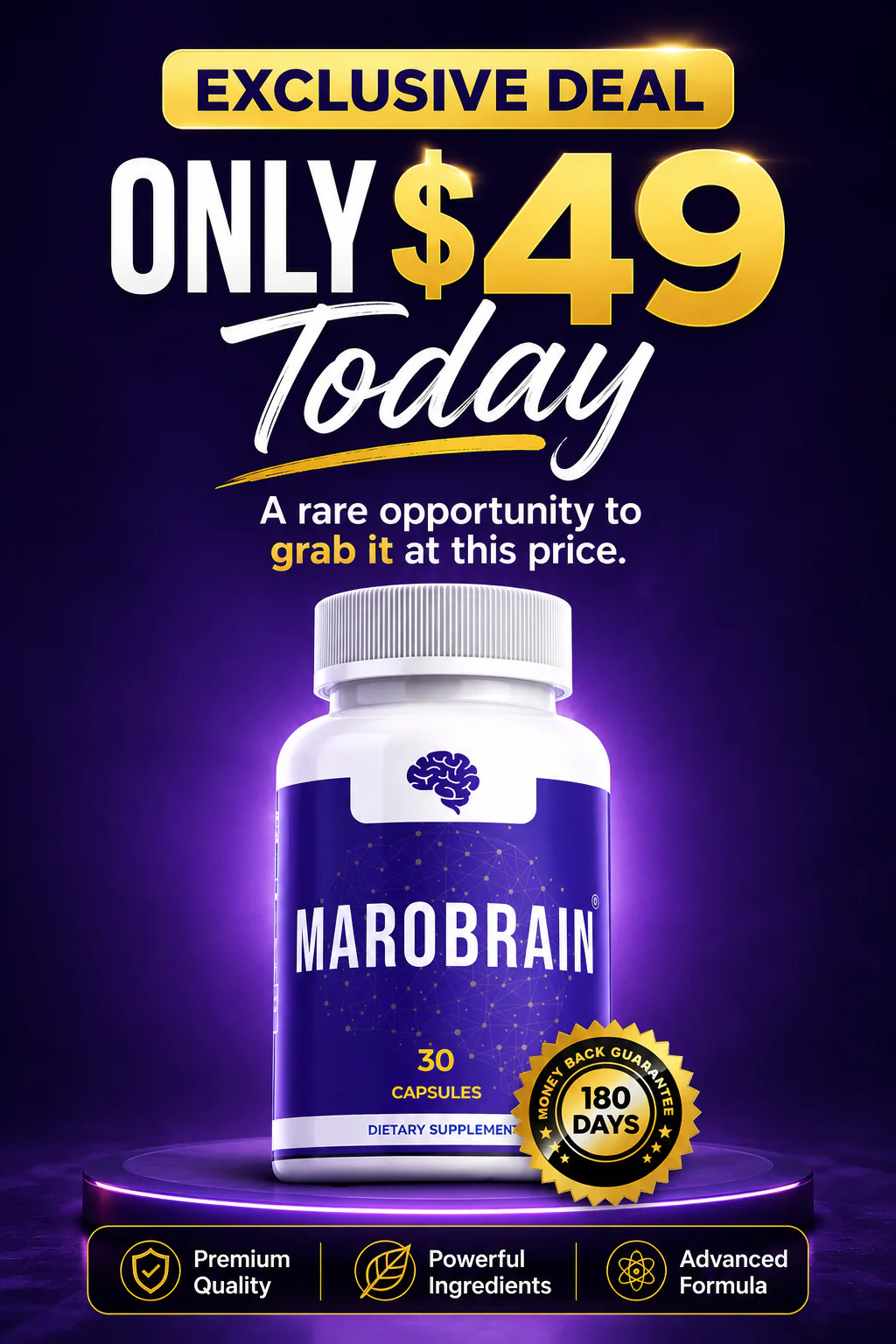 MaroBrain Exclusive Deal